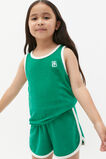 Terry Logo Tank  Tennis Green  hi-res