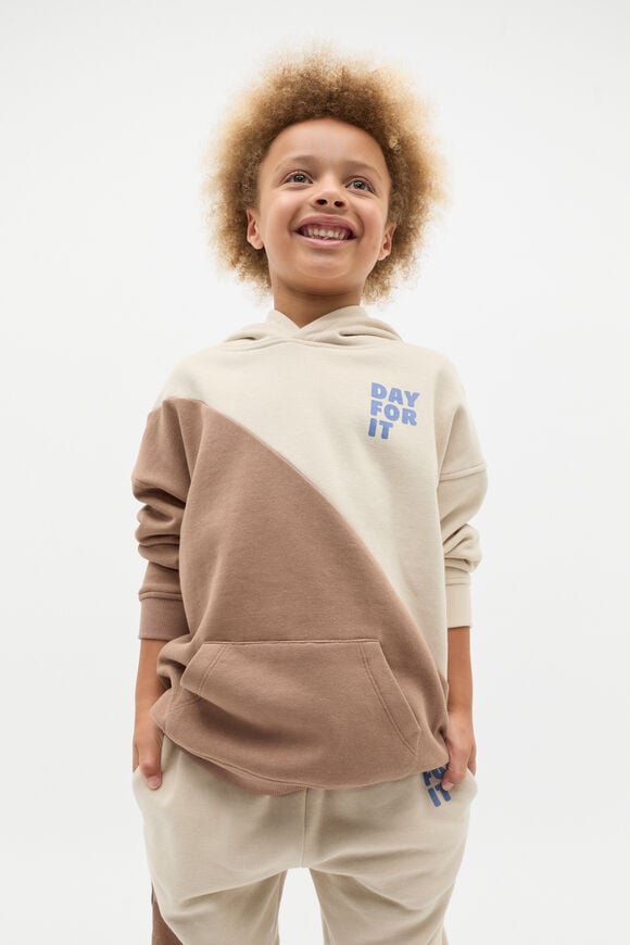 Spliced Hoodie  Chocolate Shake Spliced Hoodie  Chocolate Shake  hi-res