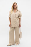 Relaxed High Waist Pant  Latte  hi-res