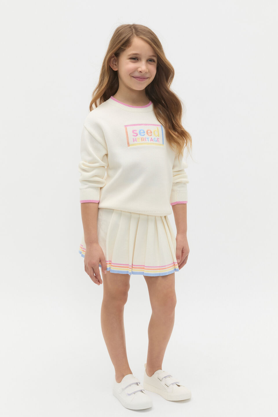 Logo Knit Sweater  Canvas