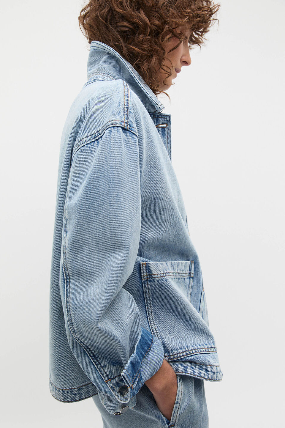 Denim Jacket  Blue Wash