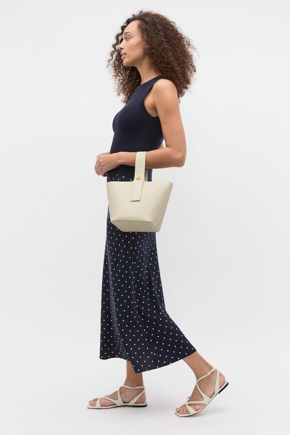 Textured Cotton Knit Top  Twilight Blue Textured Cotton Knit Top  Twilight Blue  hi-res