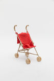 Bow Doll Pram  Red  hi-res