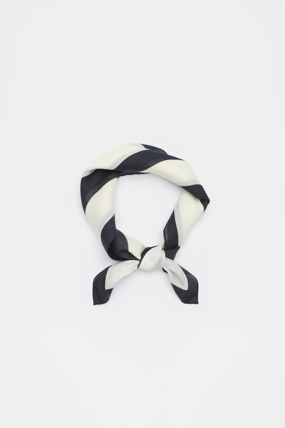 Printed Headscarf  Cream