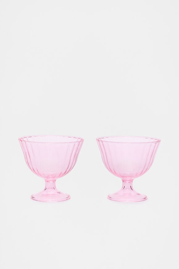 Selene Gelati Glass Set of 2  Fairy Floss Selene Gelati Glass Set of 2  Fairy Floss  hi-res