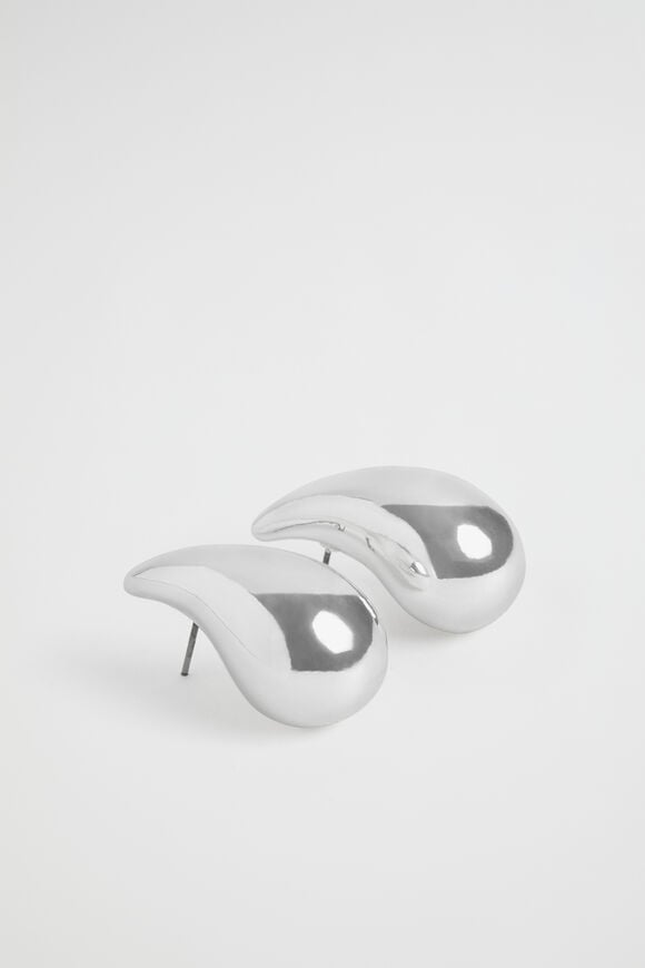 Drop Earring  Silver Drop Earring  Silver  hi-res