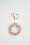 Glitter Initial Keyring  O  hi-res
