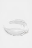 Linen Headband  White  hi-res