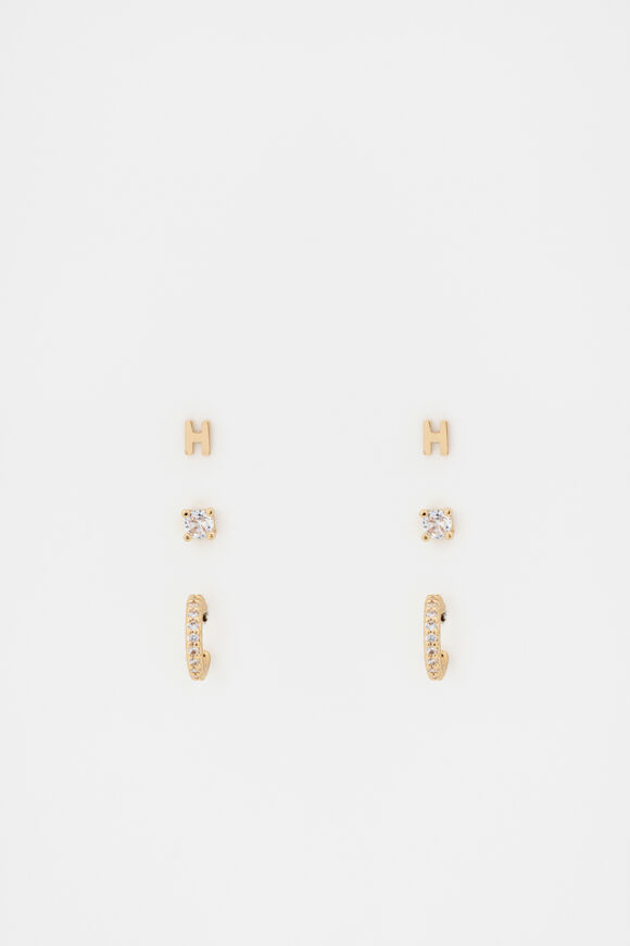 Micro Letter Ear Pack  H Micro Letter Ear Pack  H  hi-res