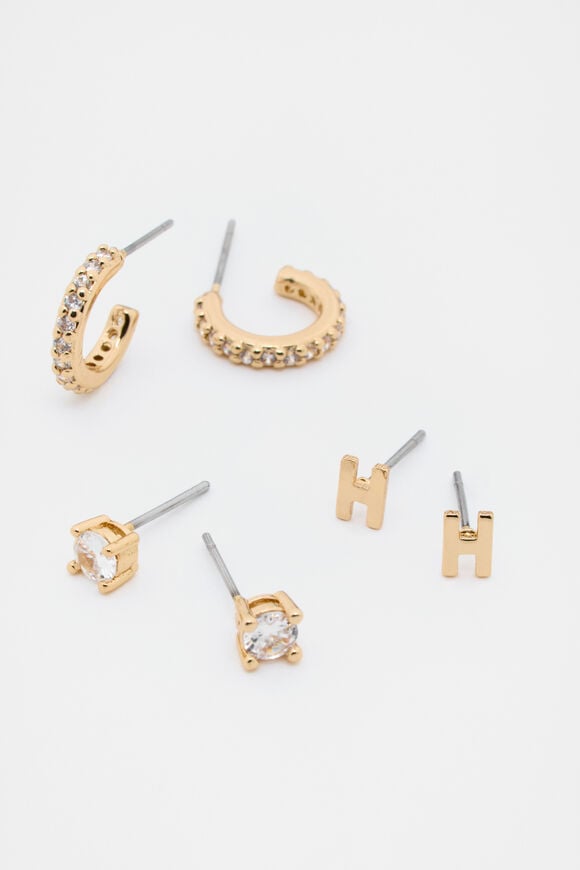 Micro Letter Ear Pack  H Micro Letter Ear Pack  H  hi-res