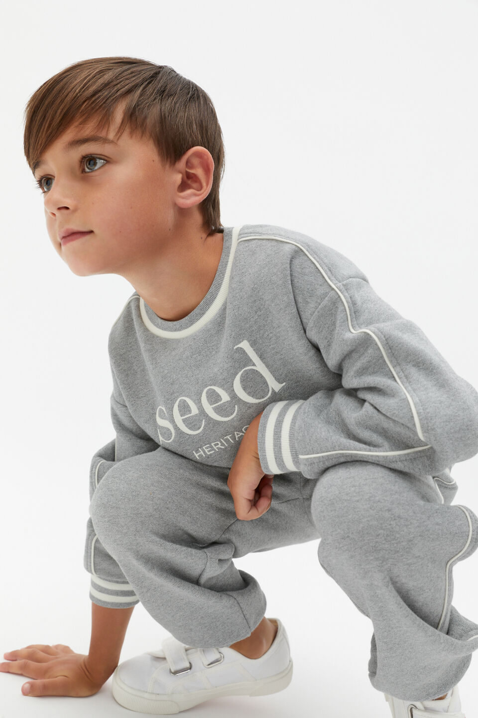 Core Logo Sweat  Storm Marle