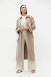 Parachute Trench Coat  Cookie Parachute Trench Coat  Cookie  hi-res