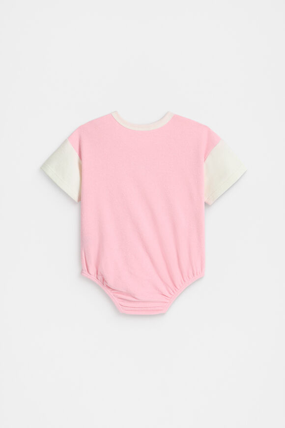Logo Oversized Bodysuit  Bubblegum Logo Oversized Bodysuit  Bubblegum  hi-res