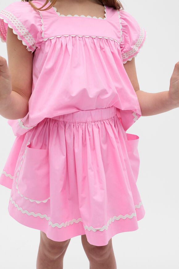 Ric Rac Skirt  Candy Pink Ric Rac Skirt  Candy Pink  hi-res