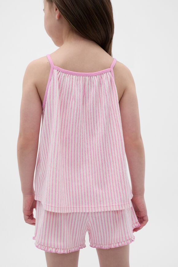 Stripe Cami Pyjama  Candy Pink Stripe Cami Pyjama  Candy Pink  hi-res