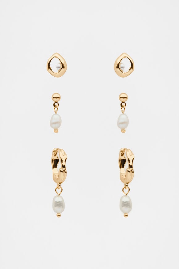 Pearly Ear Pack  Gold Pearly Ear Pack  Gold  hi-res