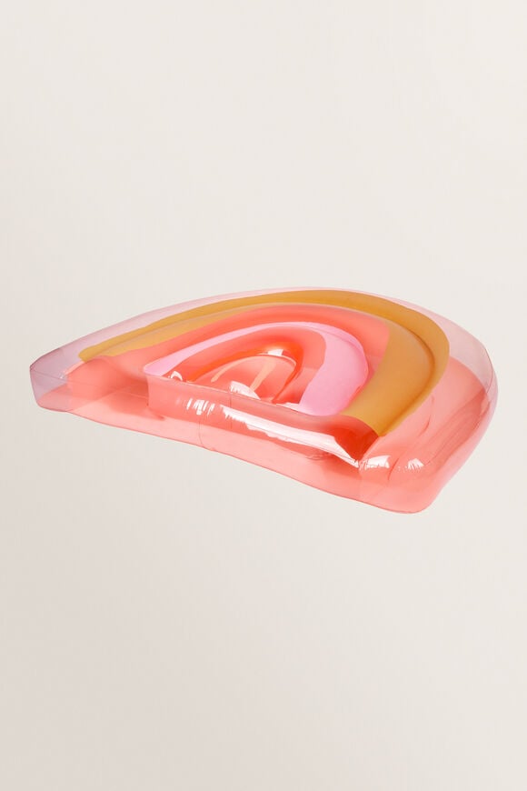 Rainbow Pool Float  Multi Rainbow Pool Float  Multi  hi-res