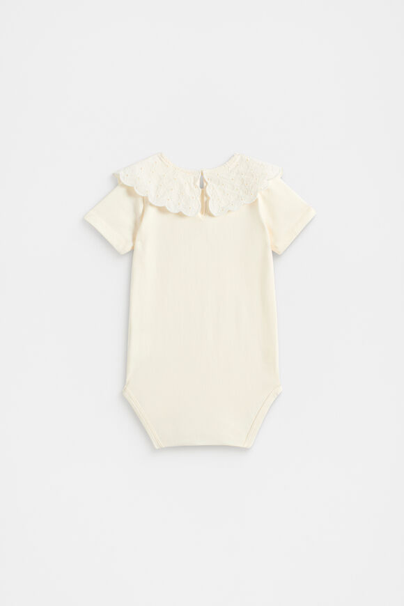 Broderie Bodysuit  Milk Broderie Bodysuit  Milk  hi-res