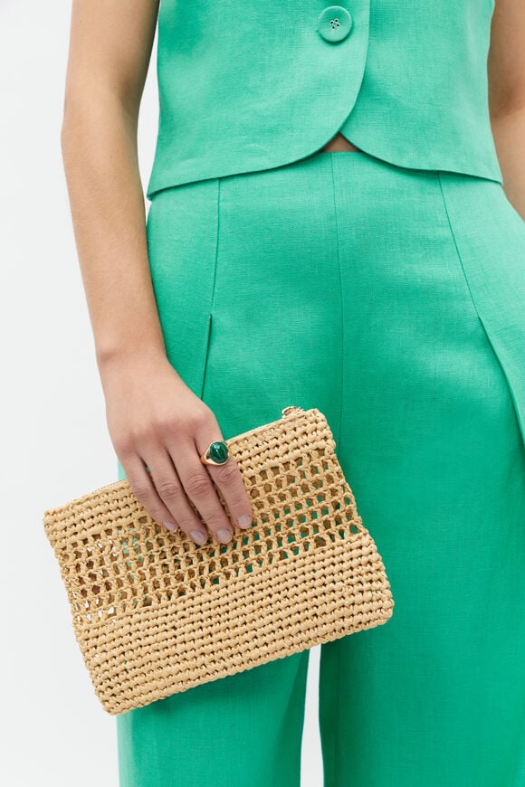 Woven Pouch  Natural  hi-res