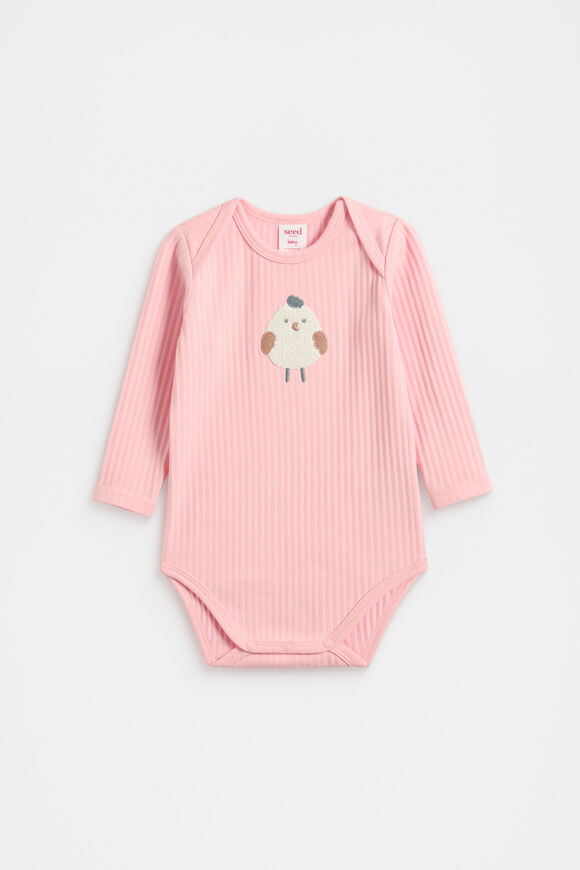 Chick Bodysuit  Rose Pink Chick Bodysuit  Rose Pink  hi-res