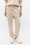 Terry Jogger Pant  Latte Marle  hi-res