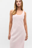 Crinkled Satin Midi Dress  Primrose  hi-res