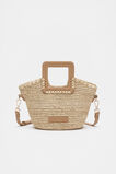Mini Raffia Crossbody Bag  Caramel  hi-res