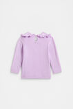 Collar Knit Sweater  Soft Lilac  hi-res