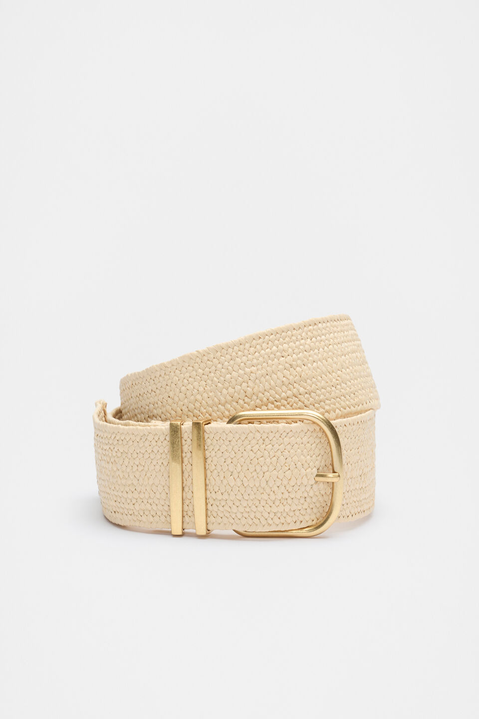 Fiora Stretch Belt  Natural