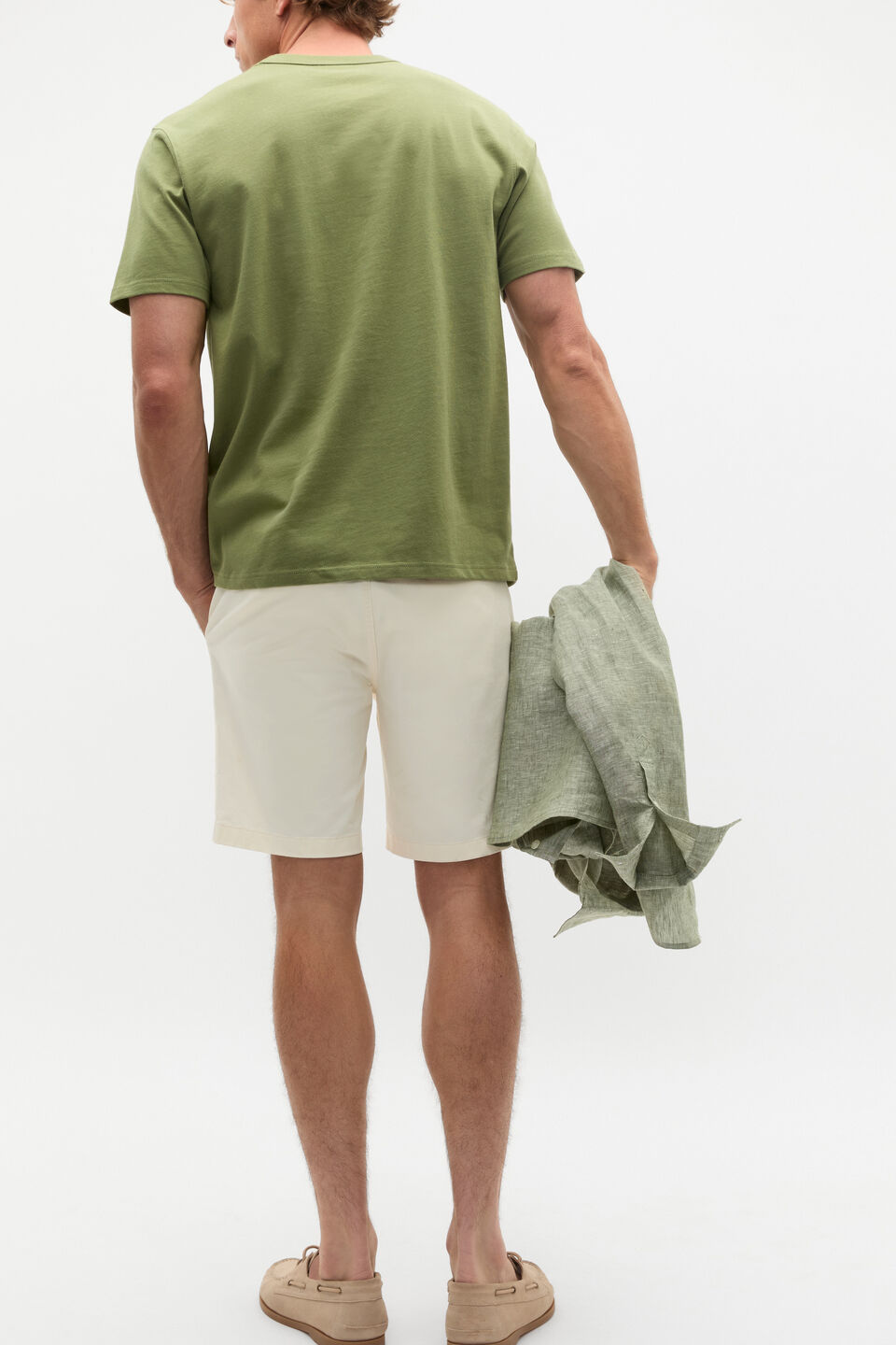 Crew Tee  Green Apple