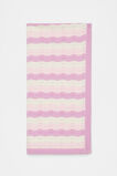 Wavy Knit Blanket  Orchid Bloom  hi-res
