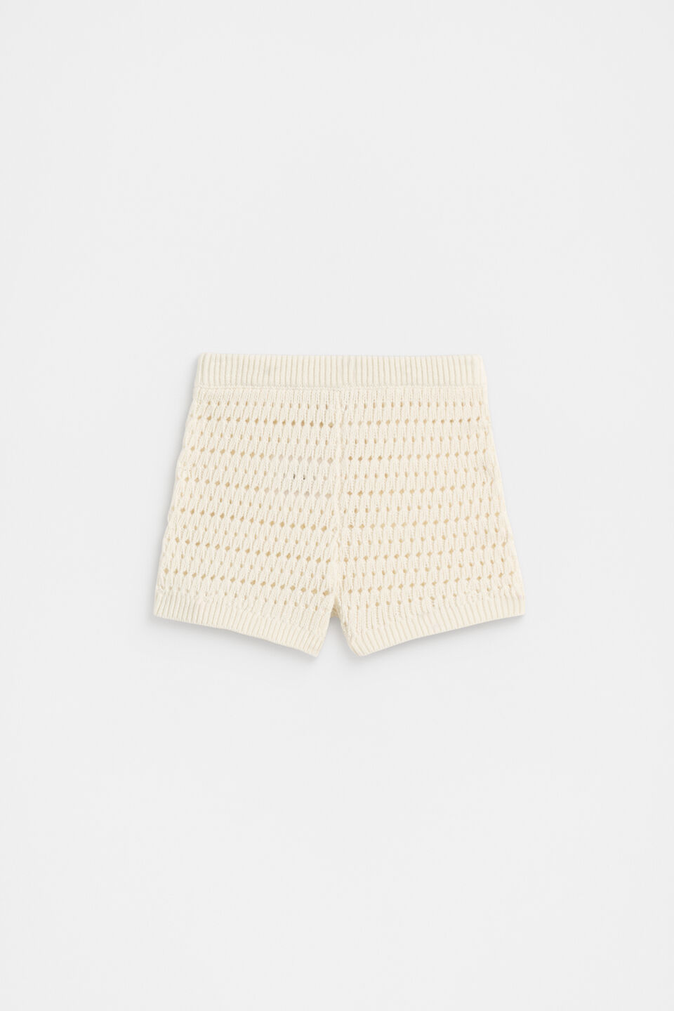 Textured Knit Short  Nb Canvas