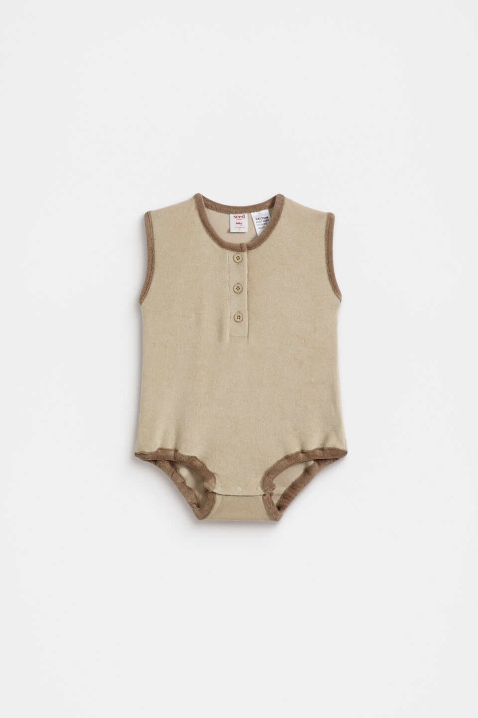Terry Romper  Neutral