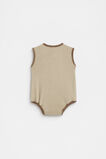 Terry Romper  Neutral  hi-res