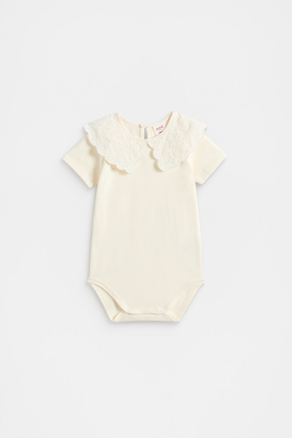 Broderie Bodysuit  Milk