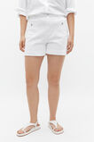 Denim Pocket Front Short  White  hi-res