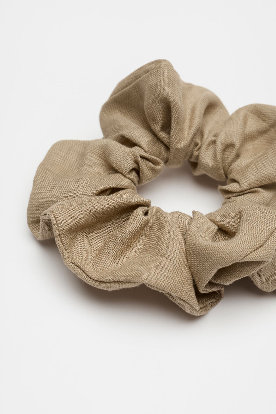 Linen Scrunchie  Rye