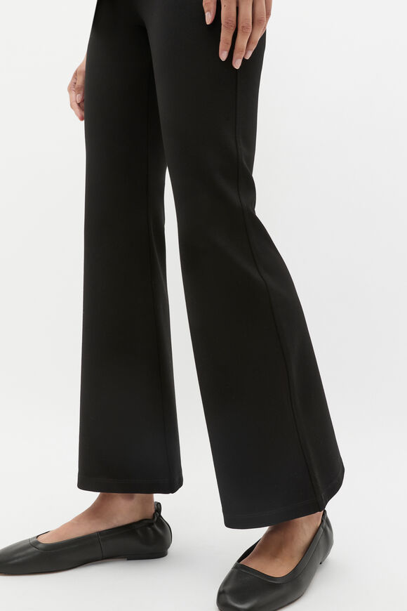 Ponte Kick Flare Pant  Black  hi-res