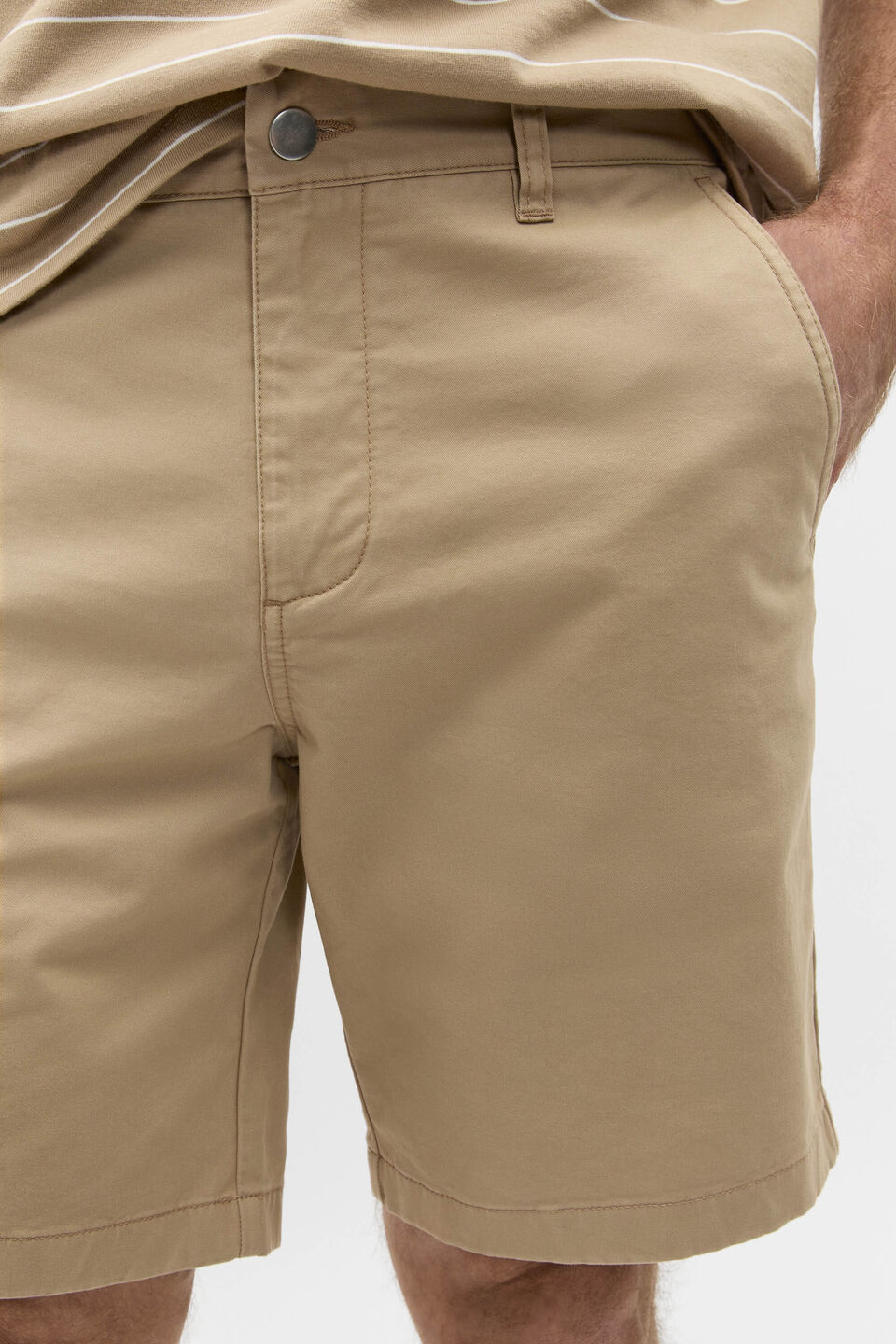 Heritage Chino Short  Biscotti