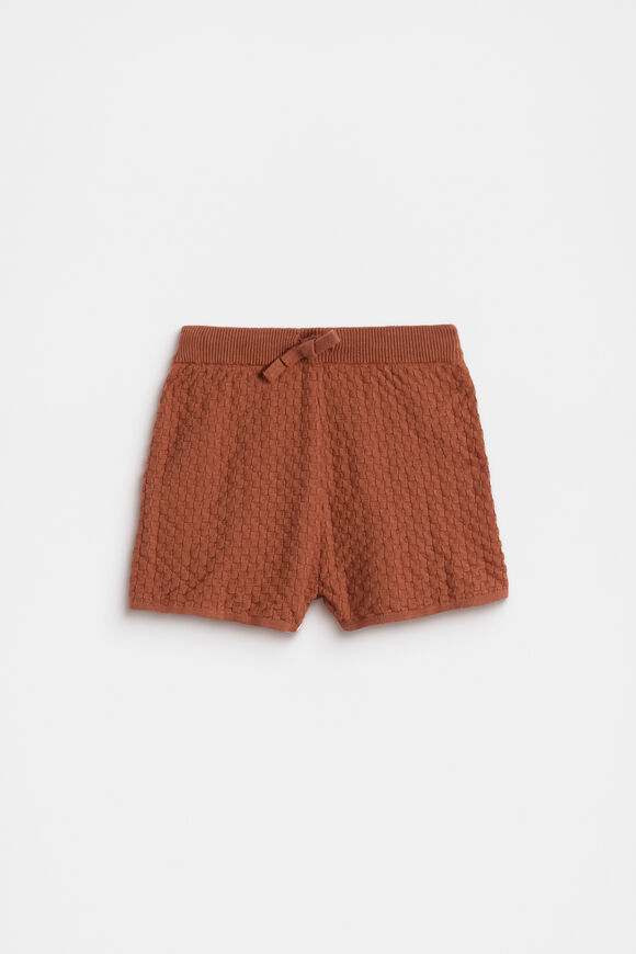 Knit Short  Rust  hi-res
