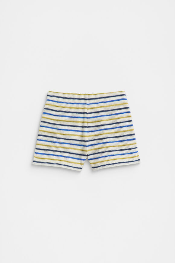 Stripe Waffle Short  Multi  hi-res