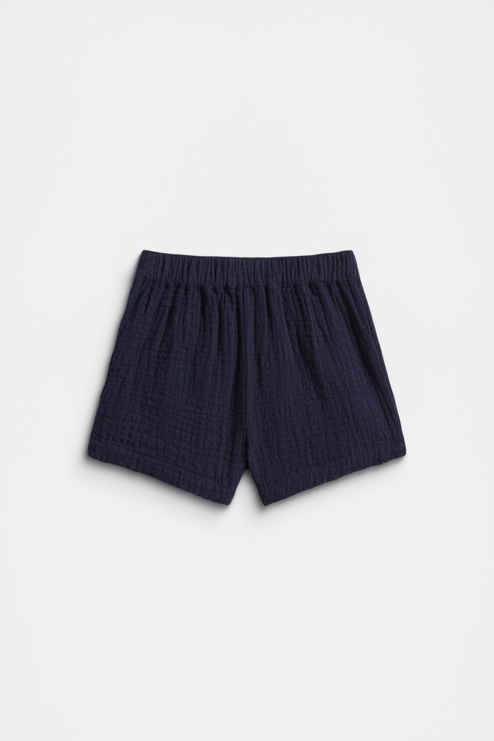 Cheesecloth Short  Midnight Blue
