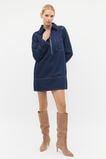 Long Sleeve Denim Mini Dress  Twilight Blue Wash  hi-res