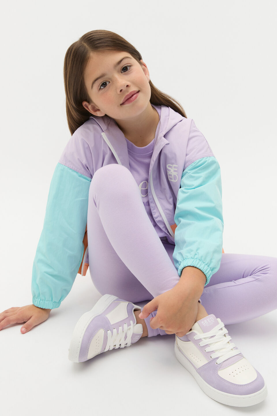 Colorblock Logo Jacket  Multi