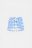 Loose Fit Rib Short  Luna Blue  hi-res