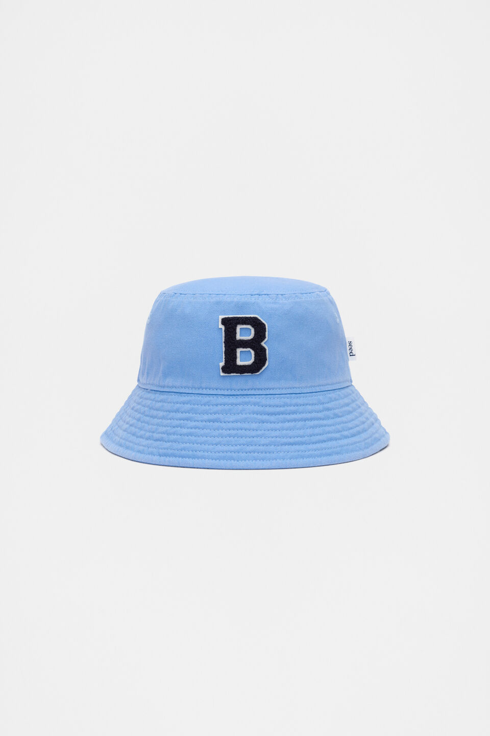 Blue Initial Bucket Hat  B