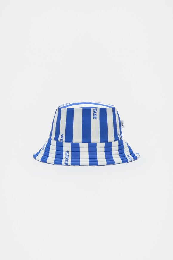 Mini Stripe Swim Hat  Multi  hi-res