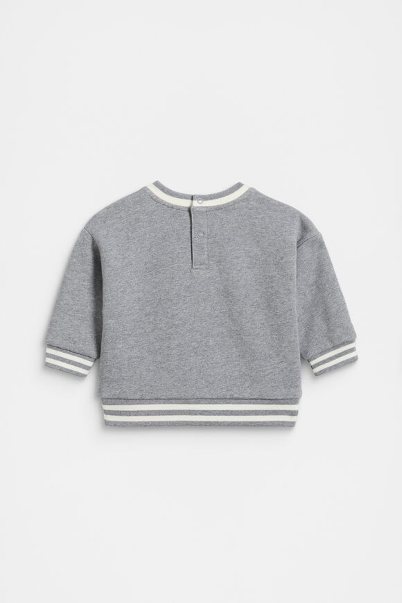 Core Logo Sweat  Storm Marle  hi-res