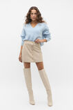  Lofty V Neck Slouch Knit  Ice Blue Marle  hi-res