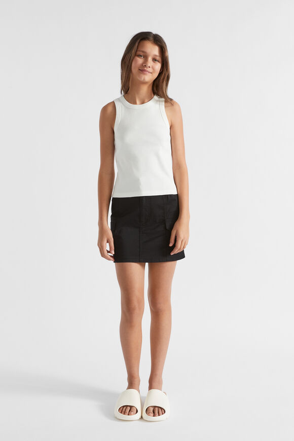 Cargo Skirt  Black  hi-res